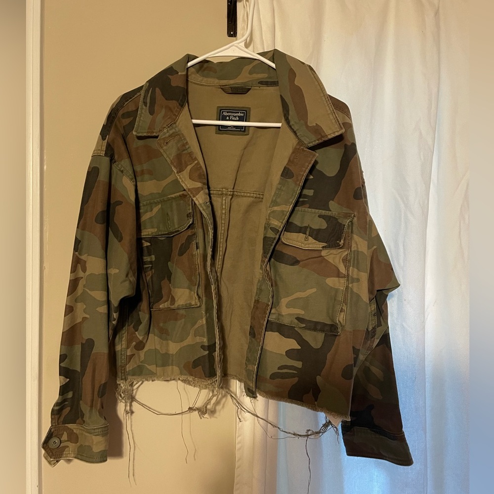 Abercrombie And Fitch Camo Jacket